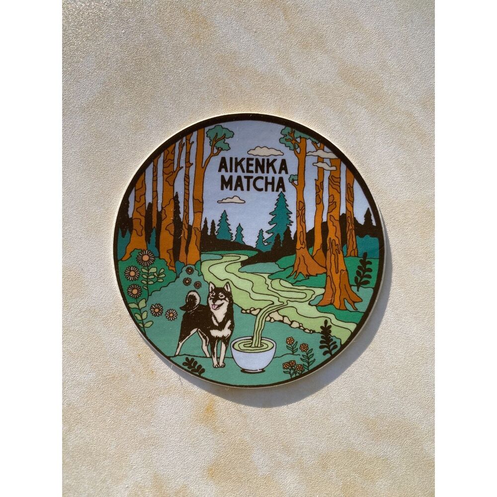 Aikenka Matcha Sticker